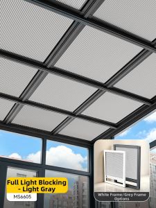 Full Blackout Manual Skylight Curtain
