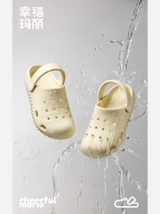 Childrens Indoor Outdoor Anti-Slip EVA Clog Shoes Boys Girls Beach Sandals Comfortable Flexible Sole Easy to Clean Slip-On