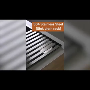 55CM 304 Stainless Steel Over Sink Drying Rack / Roll Up Dish Drying Rack / Dish racks / Kitchen Sink Rack Roll