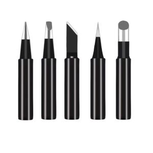 5pcs I+B+K+2.4D+3C Soldering Iron Pure Copper 900M Soldering Iron Head Set Inside Hot Bare Copper Electric Soldering Iron Tip