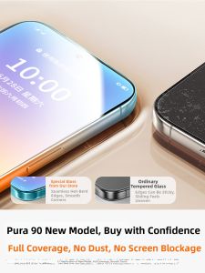 YOULANG | Anti-Fingerprint Anti-Glare Shatter-Proof Full Screen Phone Protector