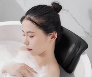 Bath Anti-ที่กันลื่นเบาะรองหลังเบาะห้องน้ําอุปกรณ์เสริมพนักพิงหมอนสปาอ่างอาบน้ําหมอนหมอนกันน้ําหัวหมอน