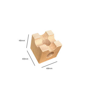 Pure Solid Wood Snakelike Track Building Blocks Childrens Educational Puzzle Rolling Ball Toy Lever Kindergarten Ping Pong Teaching Aids