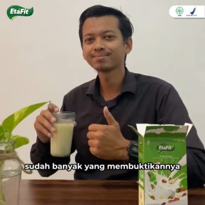 ETAFIT Susu Herbal Asma Sesak Nafas Batuk Anak - Susu Kambing Etawa Bubuk Asli 100% Murni Original