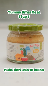 YUMMY BITES Meal Step 3 145gr 10 Bulan+ Makanan MPASI Meal Instan Bayi Anak YummyBites BANDUNG