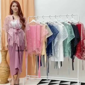 SET KEBAYA OUTER MODERN GENDIS SET ATASAN ROK KEKINIAN TERBARU