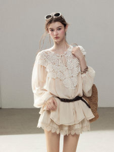 SHAOYEYAN | French Style Sun Protection Chiffon Blouse Summer