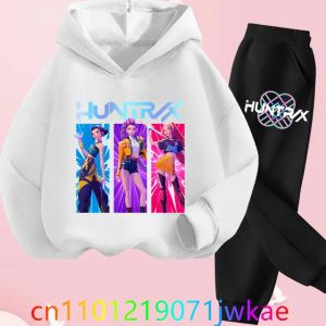 Hasbro | Kid KPop Demo n Hooded Suit Toddler Girl Clothes KPop Demon Hunte rs Hoodie Set Girls Fashion Casual Sweatshirt New Movie
