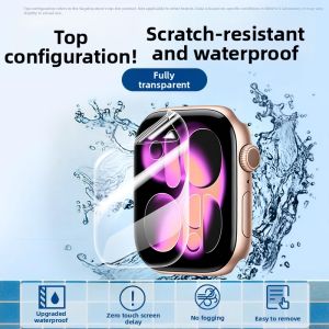Newyu | Full Screen Protection 3D Tempered Glass Film For iWatch Anti-explosion No-dust Chamber Manufacturing