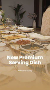 🥳NEW🎉 2026 NORDIC HANDMADE SULTERA Premium 3 in 1 Serving Dish Luxury 3 Combo Set