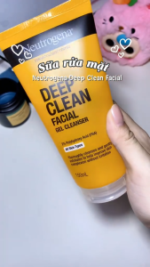 [NK Thái] Gel rửa mặt ngừa mụn Neutrogena dành cho mọi loại da Deep Clean Facial 150ml - TD Shop