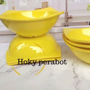 12 Pcs Mangkuk melamin kotak 7 inch mangkuk 303 tebal tahan panas