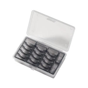 1PC Multifunctional Coin Storage Box With Blue Or Black Inner Case For Collectible Coin Organization Home Office Accessory