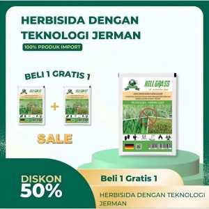 Bubuk Kil Grass Herbisida Biologis Pembasmi Gulma Dan Pohon Besar Original TERAMPUH