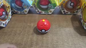 LDCX | Pikachu Charmander Eevee Battle Plate PokéBall Kids Christmas Gifts Pokemon Launcher Gyroscope Rotating Childrens Arena Toy Set