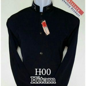 Jasko polos warna hitam/koko