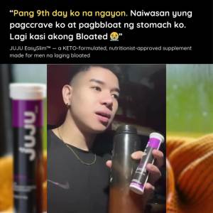 JUJU EasySlim - Lychee Flavor 2 Boxes (60 Effervescent Tablets) Best for Slimming Weight Loss o Pampapayat and Fat Burner which Flushes the Toxins Fights the Cravings and Promotes a Healthy Diet