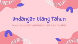 ISI 25 PCS Undangan Ulang Tahun Karakter Tema Party Invittation Birthday Card Kartu Ucapan Undangan Pesta Mini