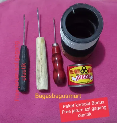 paket komplit khusus alat sol Free jarum gagang plastik