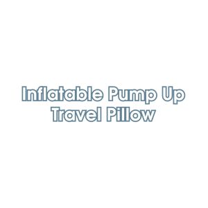 [READY STOCK] Inflatable Neck Pillow - U-Shaped  Travel Neck Pillow Easy Pump Comfortable materialBantal Leher Travel