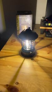 Lampu Lentera Camping 300 Lumens 3 COB Model Retro LED Lamp Emergency