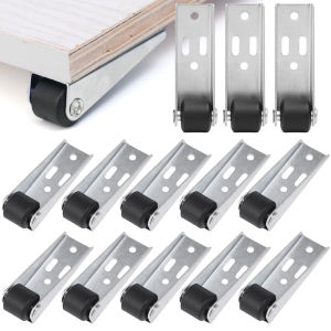 【On Sale】4Pcs ล้อสำหรับงานหนักทนต่อการสึกหรอล้อมีแกนหมุนล้อที่ทนทานสำหรับรถเข็นเฟอร์นิเจอร์