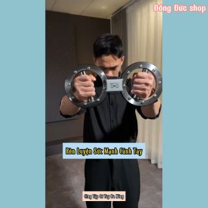 Còng Tập Tay Đa Năng - Tập Cho Cánh Tay + Vai - Điều Chỉnh Được Mức Áp Lực - Chất Liệu Thép Chống Rỉ - Có Đồng Hồ Chỉ Số