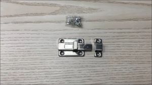 OKDA 2/3/4 Inch Stainless Steel sliding door lock Sliding Bar Type Door Shed Lock Bolt Catch Toilet Latch