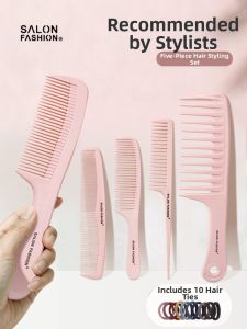 SALON FASHION | Anti-tangle Quiet Portable Large and Small Wide-toothed Electric Set Comb