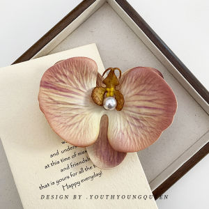 กิ๊บติดผมลายผีเสื้อ ทรงปากเป็ด สำหรับผู้หญิง ทรงหน้าร้อน กิ๊บติดผมสไตล์เกาหลี วัสดุอื่นๆ ไม่ติดเพชร