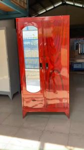 TỦ SẮT 2 CÁNH ĐỰNG QUẦN ÁO GIA ĐÌNH GIÁ RẺ TẠI XƯỞNG HCM