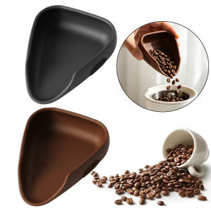 Silicone Coffee Weighing Dish Non-Toxic Coffee Bean Dosing Tray Coffee Bean Dosing Cup for Scale & Brewers Espresso Accessories