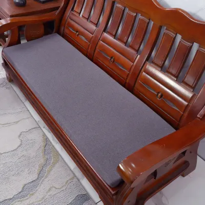 Bộ Ghế Sofa Gỗ Đỏ Kiểu Cũ Có Đệm Mút Có Thể Tháo Rời Chống Trượt Có Thể Giặt Máy Dùng Cho Mọi Mùa Đệm Ghế Sofa Bằng Vải Cotton Pha Lanh