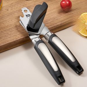 Multifunctional Can Opener Home Use Iron Tin Can Opener Bottle Opener Can Cutter GIANXI Pure Color Restaurant Dining Utensils