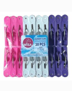 Jepitan Jemuran / Jepitan Baju / Penjepit Baju / Laundry clips isi 20 PCS