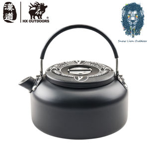HX OUTDOORS Tarot Water Kettles 800ml กาต้มน้ำร้อน กาต้มน้ำแบบพกพา/กาต้มน้ำชา/หม้อกาแฟ วัสดุสแตนเลสเกรดอาหาร 304 ตั้งแคมป์กลางแจ้ง ตกปลา ปีนเขา การท่องเที่ยว กาน้ำชาสไตล์อเมริกันย้อนยุคใหม่ ป้องกันการลวกและป้องกันสนิม แข็งแรงและทนทาน