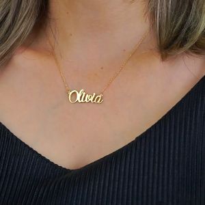 Kalung Nama Sendiri Anti Luntur