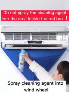 Air Conditioner Cleaning Kit Air Conditioner Water Bag Cleaning Dust Washing Cover Clean Waterproof