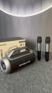 Loa du lịch XDOBO SINOBAND kèm 2 micro hát karaoke di động