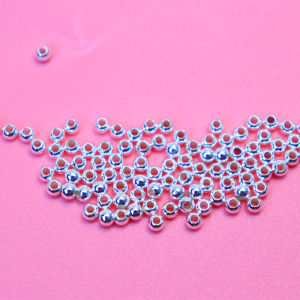 ลูกปัดทองชุบทอง 18K ลูกปัดทรงกลม ลูกปัดตกแต่ง DIY ลูกปัดเคลือบเงา ลูกปัดเคลื่อนที่ ลูกปัดทองแดง ลูกปัดโลหะผสม ลูกปัดทองแดงเคลือบเงิน