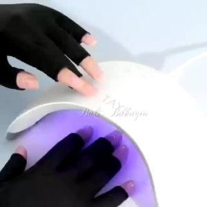 Sekali Pakai UV Gloves Nail Art /Sarung Tangan Anti Uv Nail Art