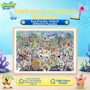 SpongeBob Welcome to Bikini Bottom 1000 Pieces Jigsaw Puzzle