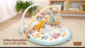 Yookidoo Urban Gymotion Lay to Sit-Up Play Foldable Playmat for Babies