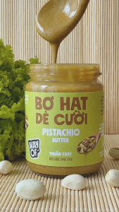 WayOf | Bơ Hạt Dẻ Cười Nguyên chất -  Ăn Kiêng Không Đường | Eat Clean | Pistachio Butter