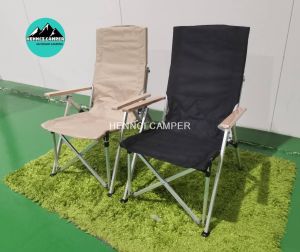 🎉 เก้าอี้ปรับระดับ 4ระดับ เก้าอี้แคมป์ปิ้ง โครงอลูมิเนียม รับน้ำหนักได้ 140KG สี L พร้อมกระเป๋าจัดเก็บ