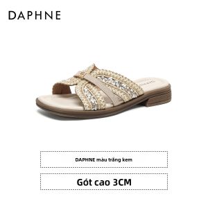 Daphne | Dép Xăng Đan Dệt Một Dây