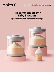 Ankou | Airtight Milk Powder Storage Can Glass