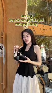 Giày Cao Gót 5cm SlingBack Hậu Thun Pixie H350