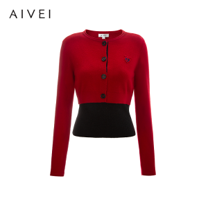 AIVEI | Red Spring Two Piece Set