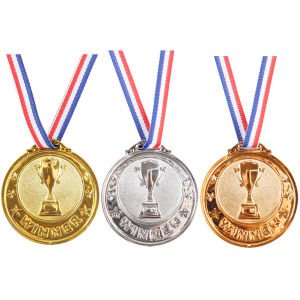 Football Award Medal 2.55 inch Cheerleading Trophy Gold Silver Winner Souvenir Gift